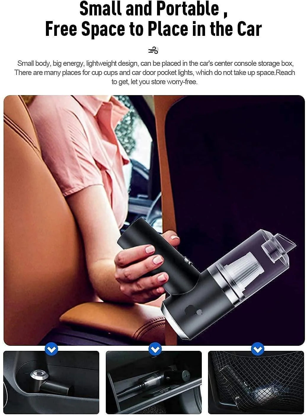 Air Duster Wireless ™ 3 in 1 Vacuum Cleaner